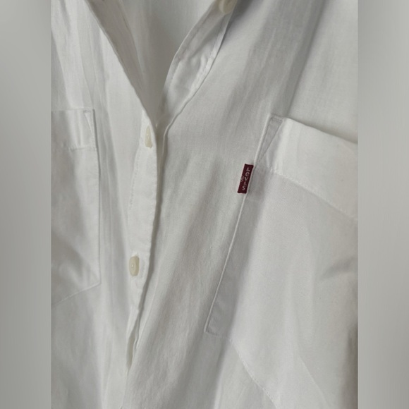 Levi’s The Ex-Boyfriend Shirt White XL - Picture 6 of 11